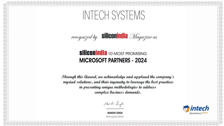 one of the 10 most promising Microsoft partners in 2024