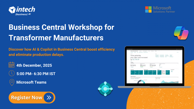 Business Central Workshop for Transformer Manufacturers