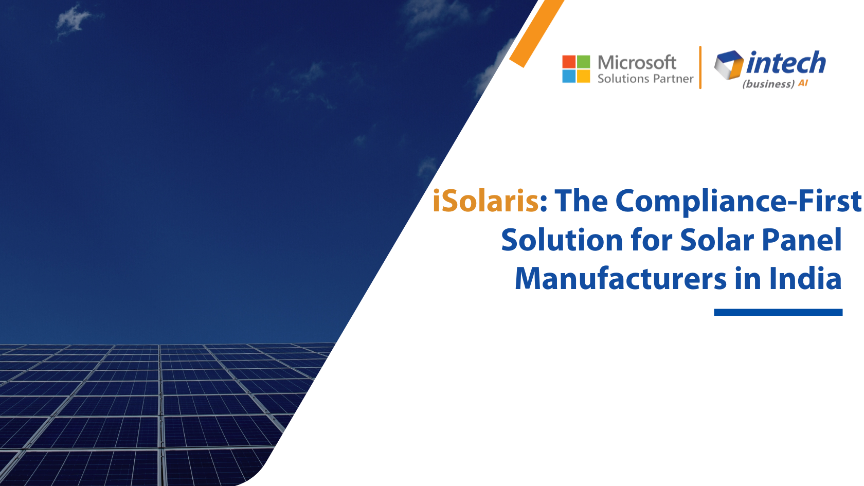 iSolaris - The Compliance-First Solution for Solar Panel Manufacturers in India