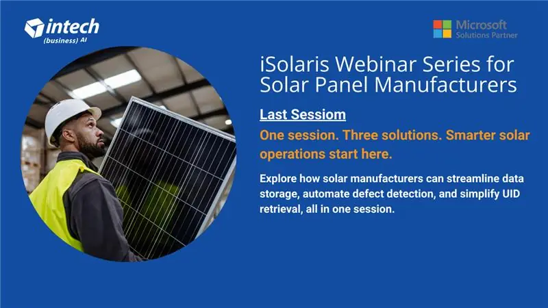 Final Deep Dive Session | Three Capabilities Every Solar Manufacturer Needs