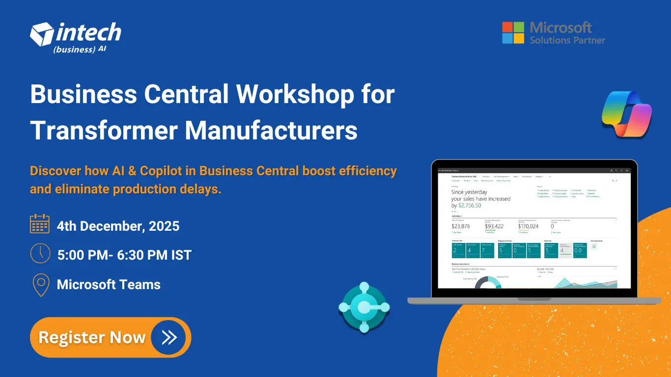 Business Central Workshop for Transformer Manufacturers