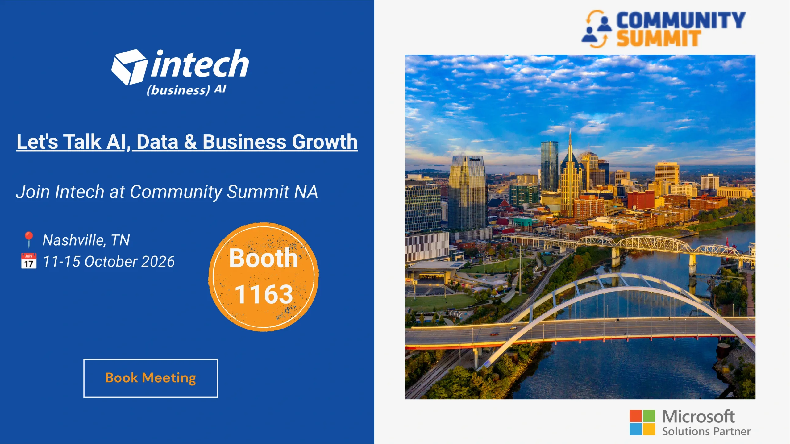 Join Us at Community Summit NA